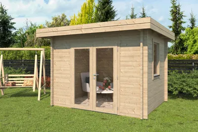 Produktbild von Fjordholz Gartenhaus Modell Baruda 44