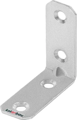 Obrázok produktu pre KOTARBAU Kĺbová konzola 40x40x16x2 mm s katalyzátorom Oceľová konštrukcia Montážne otvory Nábytková konzola Pozinkovaná Stabilná drevená konzola Katalyzátor