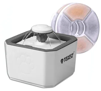 Image de Renew Force Fontaine à eau automatique intelligente WF020, 2,5 L