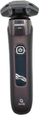 Produktbild von Philips i9000 X9000/10 Elektrischer Nass- und Trockenrasierer mit SkinIQ, Rotationstrasierer, Schwarz, Triple-Action Lift & Cut System; Dual SteelPrecision blades, Edelstahl, LED, Connects via Bluetooth