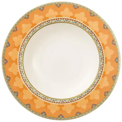 Zdjęcie produktu dla Villeroy & Boch Advantage zestaw 6 talerzy do zupy Samarkand Mandarin kolorowa porcelana Premium Bone 1047322700