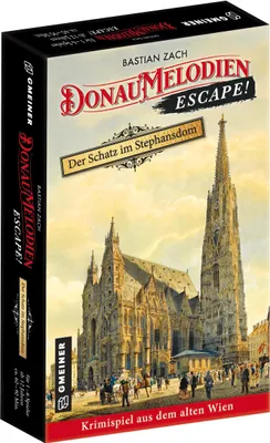 Produktbild von Gmeiner Verlag Donaumelodien Escape Der Schatz im Stephansdom Krimi-Escapespiel, Black, Exit-Game