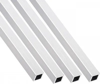 Immagine prodotto di Tubo in alluminio 8 mm x 8 mm x 1 mm x 300 mm