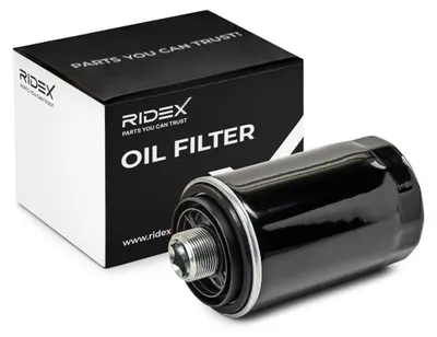 Produktbild von Ölfilter RIDEX 7O0079 Anschraubfilter für VW GOLF VI (5K1) Golf V Schrägheck (1K1) TIGUAN (5N) für AUDI A4 Avant (8K5, B8) A6 Avant (4G5, 4GD, C7)