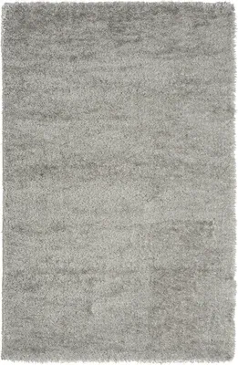 Produktbild von Hochflor Teppich Wohnzimmer Shaggy Super Weich Soft Pastellfarben Einfarbig, Farbe:Grau, Maße:120x170 cm