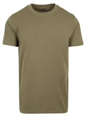 Immagine prodotto di Build Your Brand - T-shirt girocollo per uomo/donna unisex LT1926 (5XL) (oliva)