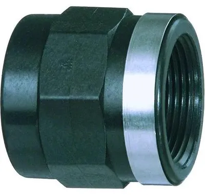 Productafbeelding van Georg Fischer overgangsmuffer PE80, diameter 40 x 5/4" (binnendraad), 1 stuk.