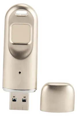 Obrázok produktu pre USB disk s ochranou prstom, USB 3.0, vysoká rýchlosť, presné rozpoznávanie, kovový USB flash disk pre Windows, 256 GB