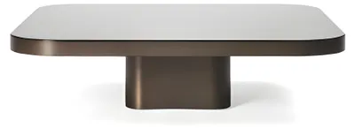 Produktbild von Quadratischer Couchtisch Säule 100x100 cm Design Wohnzimmer