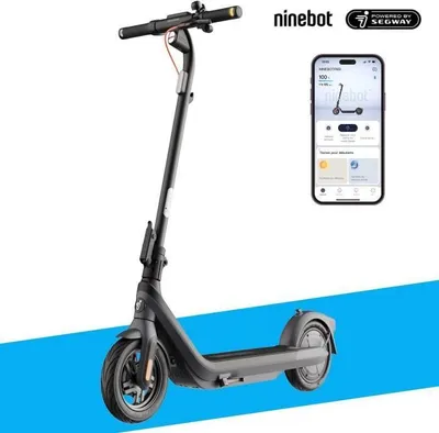 Image de Trottinette électrique Segway-Ninebot E2 Pro, Pneus larges 10 pouces, 750W Max, 35 km Autonomie, TCS, RideyLONG