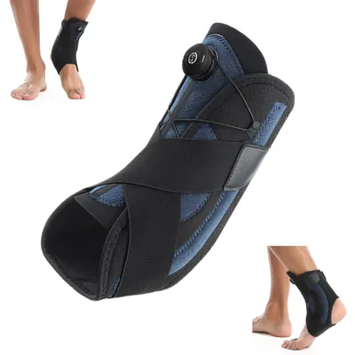 Produktbild von Knöchelorthese,Premium, atmungsaktive Knöchelstütze mit Kompression, stabilisierend, für Sport, Verstauchungen & Verletzungsrehabilitation