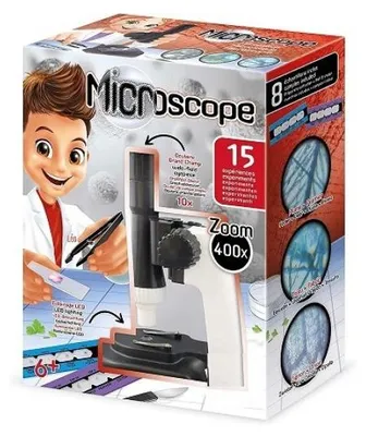 Image de Microscope x400 15 experiences - buki science - mr400 - observation nature