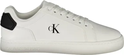 Produktbild von Weißer Herren-Sportschuh mit Schnürsenkeln & Kontrastdetails