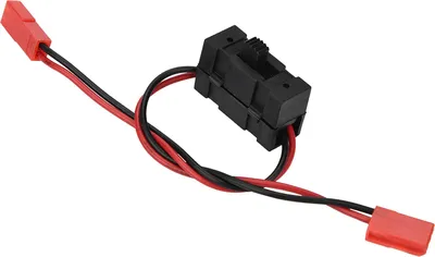 Imagen del producto de Receptor para coche de carreras eléctrico Nitro, con interruptor de encendido/apagado y conector JST, compatible con camiones HSP a escala 1/10 y 1/8