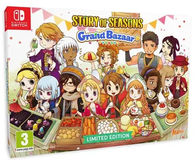 Produktbild von Videospiel für Switch Just For Games Story of Seasons Grand Bazaar : Limited Edition