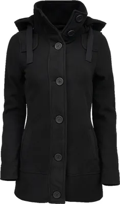 Produktbild von BRANDIT Women Square Fleece Jacket black Gr. XS