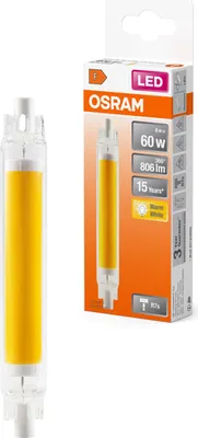 Zdjęcie produktu dla Osram LEDSLIM11860 8W/827 230V GL R7S 6X1OSRAM