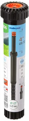 Zdjęcie produktu dla Claber Zraszacz wynurzalny regulowany czarny/pomarańczowy