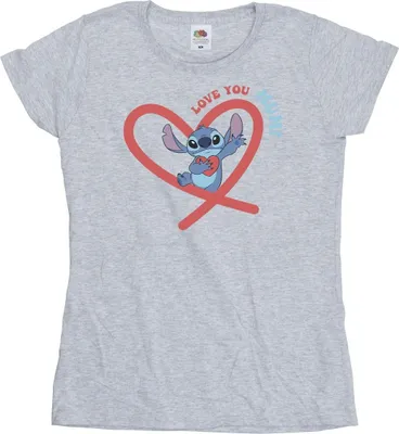 Produktbild von Disney - "Love You Mum" T-Shirt für Damen BI25738 (L) (Grau)