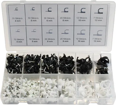 Produktbild von Kabelschellen-Set, 390-tlg.