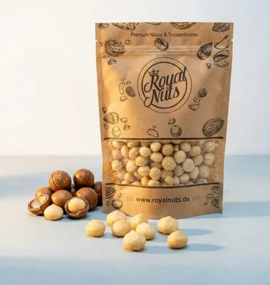 Produktbild von 500g Macadamia Nüsse - Natur