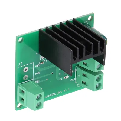 Immagine prodotto di Modulo di azionamento del motore di CC, modulo di azionamento del motore di regolamento di PWM, scheda del regolatore di velocità del motore, modulo di controllo del motore di CC, modulo regolabile del driver del motore, scheda di controllo del motore del regolatore di PWM