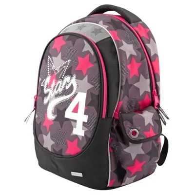 Produktbild von TOPModel Schulrucksack Sterne schwarz