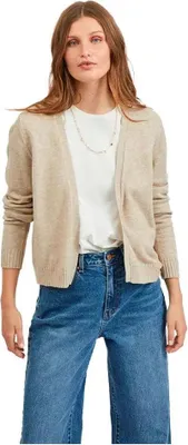 Produktbild von Vila Ril Strickjacke Beige M Damen Beige M