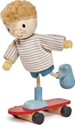 Zdjęcie produktu dla Tender Leaf Toys Edward and his Skateboard, 3 lat(a), Wielobarwny, Drewno