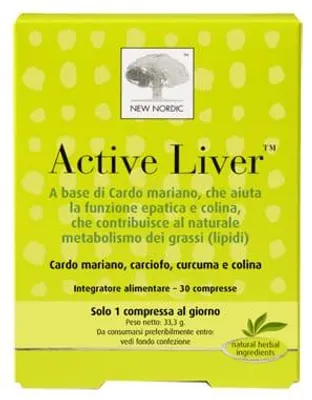 Produktbild von Active Liver Nahrungsergänzungsmittel zur Unterstützung der Leberfunktion 30 Tabletten