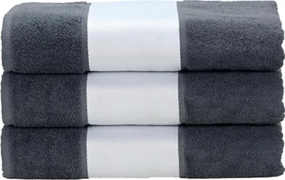 Produktbild von A&R AR080 | Handtuch SUBLI-Me®, 50 x 100 cm - Farbe: Graphite - Größe: 50 x 100 cm