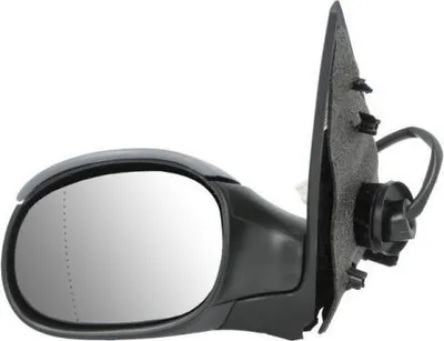 Produktbild von BLIC 5402-04-1125287P Außenspiegel Seitenspiegel Links passend für PEUGEOT 206 Schrägheck (2A/C) Asphärisch Beheizt Grundiert Elektrisch