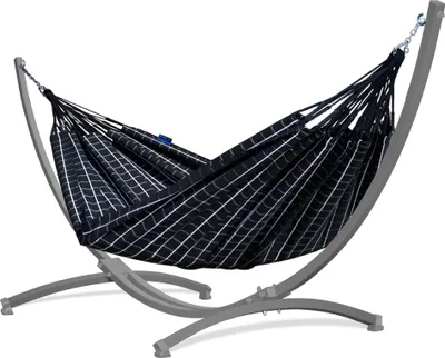 Obrázok produktu pre Potenza hojdacia sieť s rámom Pre dve osoby hojdacia 220x160 cm I Galvanizácia rám 220 kg