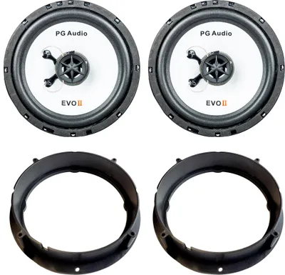 Produktbild von PG Audio Lautsprecher Einbauset passend für Mazda 3, 6 und CX-5, Türen vorne