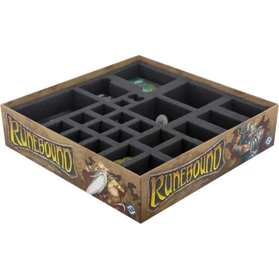 Produktbild von Feldherr Schaumstoff-Set für Runebound (3. Edition) - Brettspielbox