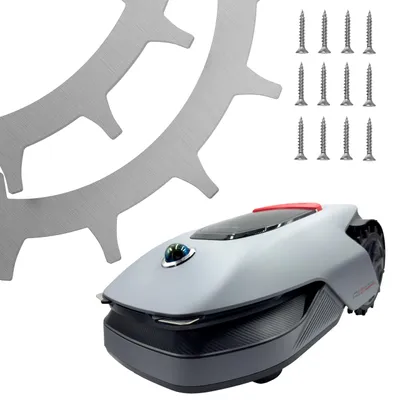 Spikes für Robotermäher, Edelstahl, 2 Stück + 6 Schrauben