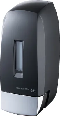 Immagine prodotto di Distributore di sapone liquido da parete, colore nero, capacità 500 ml