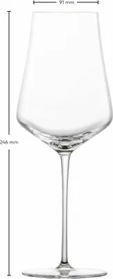 Produktbild von ZWIESEL Allround Weinglas Hybrid 2 Stück 9090 DUO 1 MIT MP (KT2) "ZG" 123472
