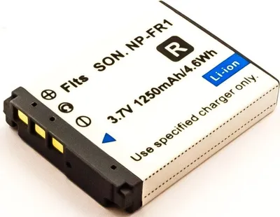 Produktbild von Akku für Pentax DSCP 150 Li-Ion 3,7 Volt 900 mAh schwarz.