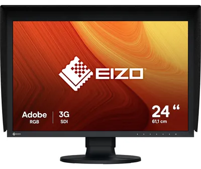 Produktbild von EIZO ColorEdge CG2400SV, 61,2 cm (24.1"), 1920 x 1200 Pixel, WUXGA, LCD, 11 ms, Schwarz