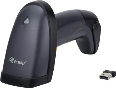 Immagine prodotto di Equip 2D-Barcodescanner Laser Wireless/2.4GHz+Halter schwarz
