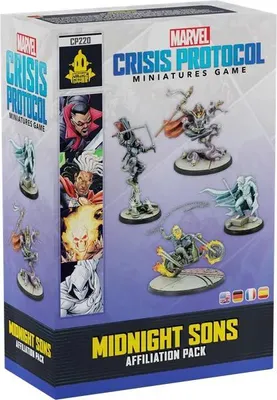 Imagen del producto de Marvel Crisis Protocol: Paquete de afiliación Hijos de Medianoche