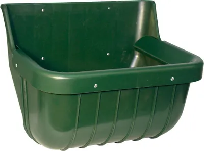 Produktbild von KERBL Rinder- und Pferdetrog 15 l, mit Auswurf-Schutzkante