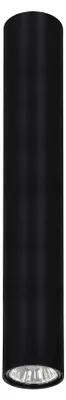 Immagine prodotto di Faretto a superficie Modern EYE metallo nero GU10 35W lampada da soffitto rotonda cucina soggiorno corridoio