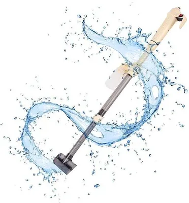 Productafbeelding van Dailygoods- Zandgrindreiniger Multifunctioneel - Aquarium Stofzuiger - Waterwissel Pomp - Vuilverwijdering - Milieuvriendelijk - Hoogwaardige ABS Kunststof - Aquariumstofzuiger