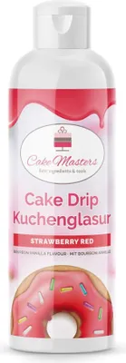 Produktbild von Cake-Masters Cake Drip Strawberry Red 250g