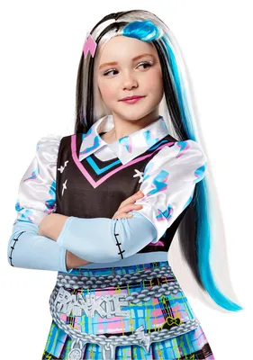 Produktbild von Rubies Monster High Wig Frankie Stein Benutzerdefiniert   Kinder  One Size
