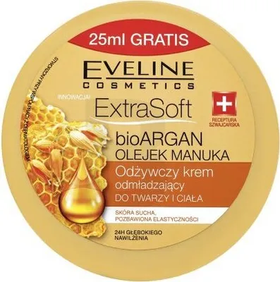 Obrázok produktu pre Eveline Cosmetics Extra Soft Vivn anti-aging krm na tvr a telo, 175ml