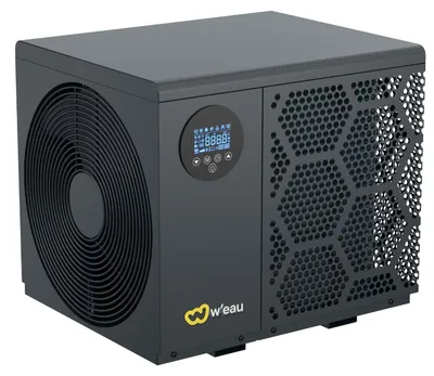 Produktbild von W'eau Whirlpool Wärmepumpe Hybrid 5,2 kW Full-Inverter WLAN Schwarz