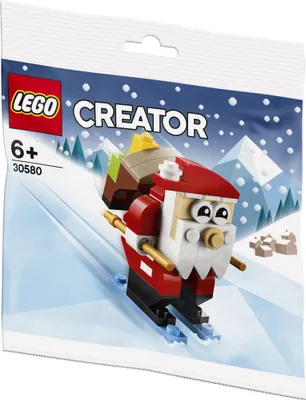 Produktbild von LEGO Creator 30580 Weihnachtsmann auf Skiern